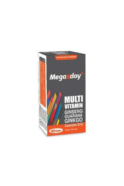 Megaxday Multivitamin 30 Tablet ürün görseli 1