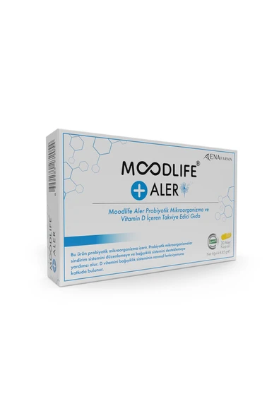 Moodlife Aler Probiyotik D Vitamin 30 Kapsül - Resim 3