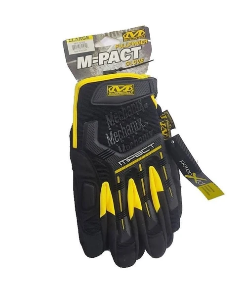 Mechanix Tam Parmak Eldiven SARI ürün görseli 1