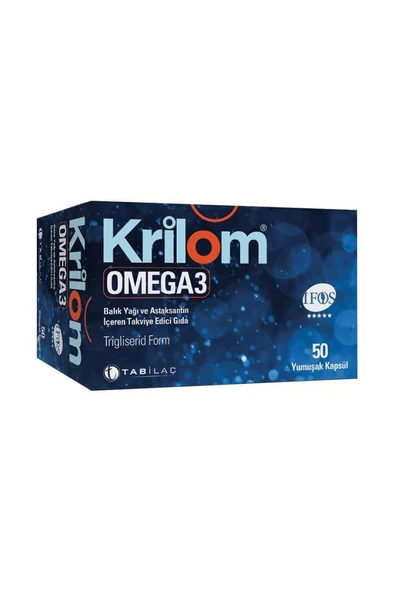 Krilom Omega 3 Balık Yağı 50 Kapsül ürün görseli 1