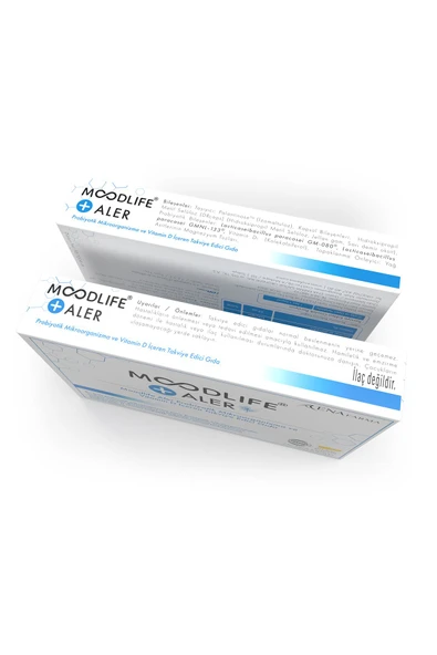 Moodlife Aler Probiyotik D Vitamin 30 Kapsül - Resim 4
