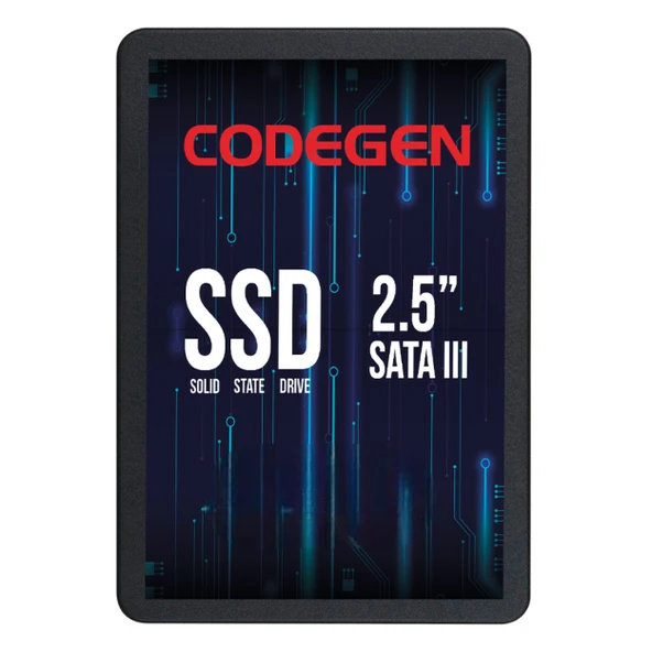 Codegen CDG-1TB-SSD25 1TB (560/500MB/s) 2.5" SATA3 SSD ürün görseli 1