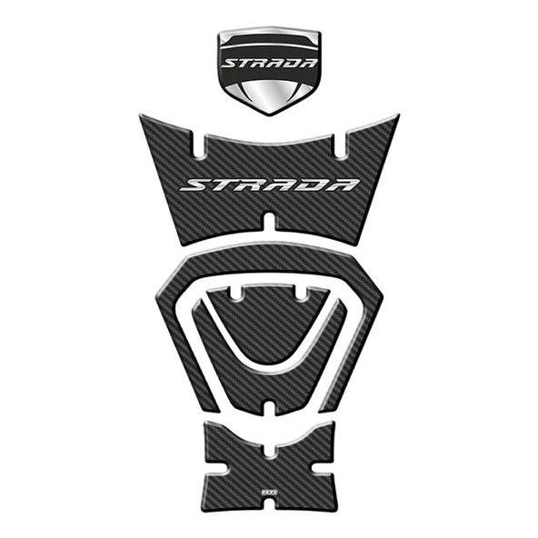 Mondial Strada 125 2022 - 2024 Uyumlu Tank Pad Set 002 ürün görseli 1