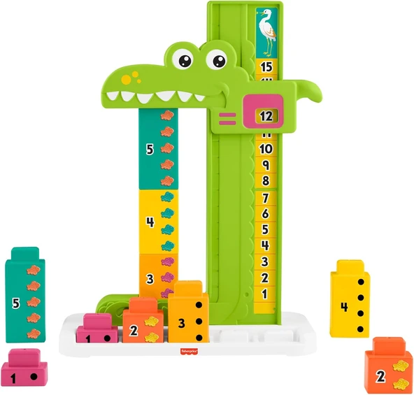 Fisher-Price® Matematikçi Timsah, 3Y+, Jct13 ürün görseli 1