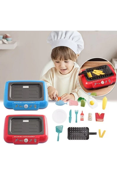 Limon Oyuncak Magic Chef Barbekü Ocak Seti 2A550 - Resim 2