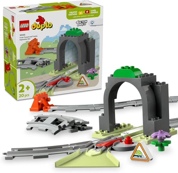 Lego Duplo Town Tren Tüneli Ve Rayları Ek Seti 10425-2 Yaş Ve Üzeri Okul Öncesi Çocuklar Için Eğitic ürün görseli 1
