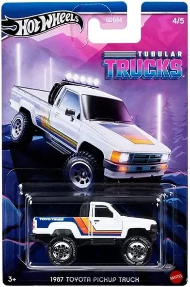 Hot Wheels Hot Wheels Tubular Trucks 1987 Toyota Pickup Truck, ürün görseli 1
