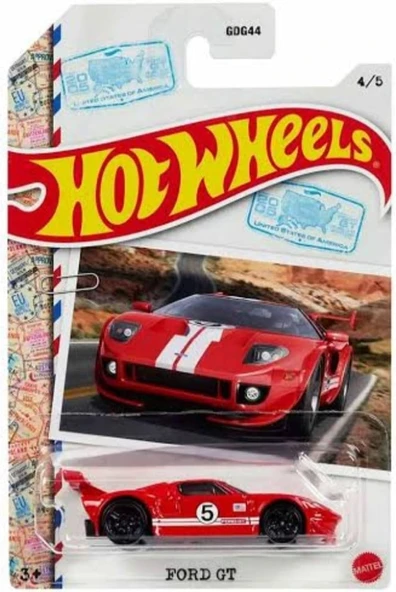 Hot Wheels Ford Gt 1:64 Ölçek,Ford444 ürün görseli 1