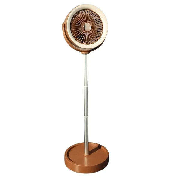 Inovaxis Masa Tipi Midi Fan  Taşınabilir Şarjlı Kademeli Hız ve Yükseklik Ayarı ürün görseli 1