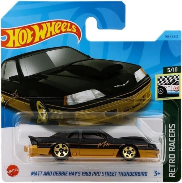 Hot Wheels Tekli Arabalar Matt And Debbie Hay'S 1988 Pro Street Thunderbird Hkj80 ürün görseli 1