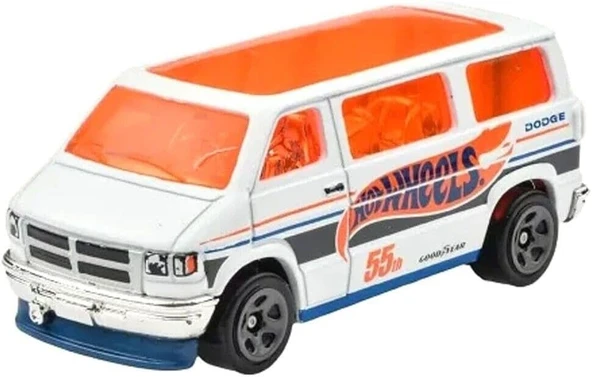 Hot Wheels Dodge Van *Beyaz ürün görseli 1