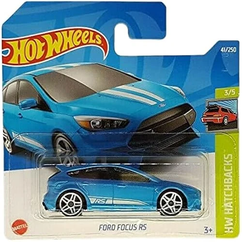 Hot Wheels - Ford Focus Rs - Hw Hatchbacks 3/5 - Hcv28 - Kısa Kart - Mavi - Mattel 2022 ürün görseli 1