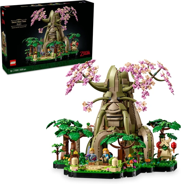 Lego The Legend Of Zelda Great Deku Tree 2’Si 1 Arada 77092 - Yetişkinler İçin Yapım Seti, Özel Günl ürün görseli 1