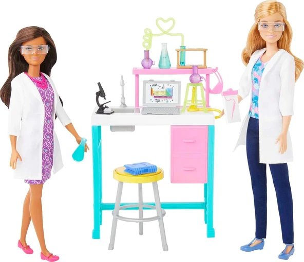Barbie® Bilim Laboratuarı Oyun Seti, 3Y+, Hjy95 ürün görseli 1