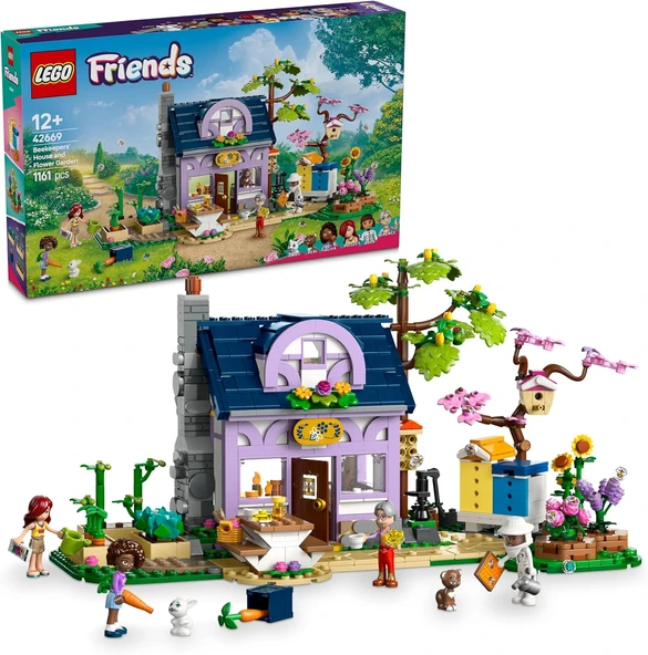 Lego Friends Arıcıların Evi Ve Çiçek Bahçesi 42669-12 Yaş Ve Üzeri Gençler Için Mini Bebek İçeren Ya ürün görseli 1