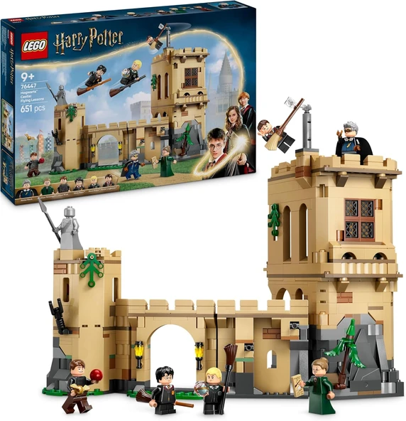 Lego Harry Potter Hogwarts Şatosu: Uçuş Dersleri 76447-9 Yaş Ve Üzeri Çocuklar Ve Yetişkinler Için K ürün görseli 1