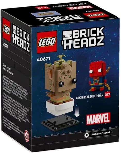 Lego Brickheadz 40671 Potted Groot - Resim 3