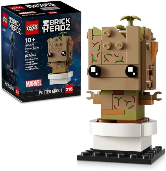 Lego Brickheadz 40671 Potted Groot - Resim 2