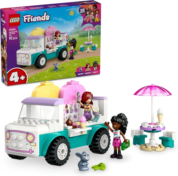 Lego Friends Heartlake City Dondurma Kamyonu 42644-4 Yaş Ve Üzeri Kız Ve Erkek Çocukları Için Mini B ürün görseli 1