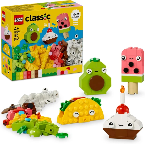 Lego Classic Yaratıcı Yiyecek Arkadaşları 11039-4 Yaş Ve Üzeri Çocuklar Için Yaratıcı Ve Eğlenceli O ürün görseli 1