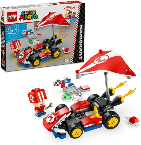 Lego Super Mario: Mario Kart – Standart Kart 72032, 7 Yaş Ve Üzeri Erkek Ve Kız Çocukları Için Yarat ürün görseli 1