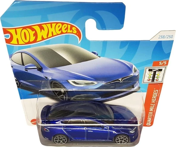 Hot Wheels Tekli Arabalar Tesla Model S Plaid Hry91 - Resim 2