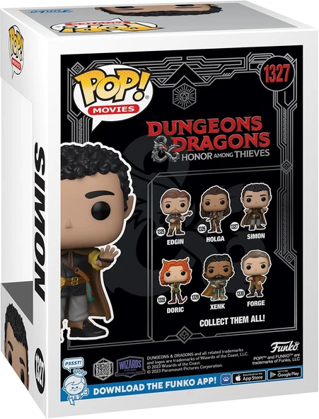 Funko Pop Movies Dungeons & Dragons Simon - Resim 4