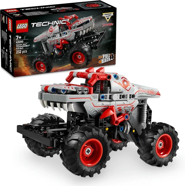 Lego Technic Monster Jam Thunderoarus Çek–Bırak Oyuncak Kamyon – Yaratıcı Oyunları Seven 7 Yaş Ve Üz ürün görseli 1