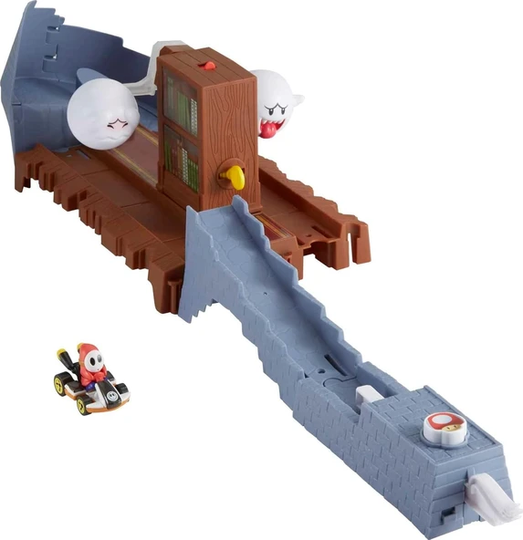 Hot Wheels-Mario Kart Boo'Nun Spooky Sprint Track Seti Gcp26-Gnm23 ürün görseli 1