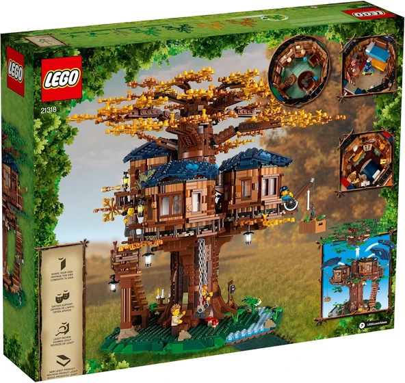 Lego Ideas 21318 - Tree House - Ağaç Ev - Resim 6