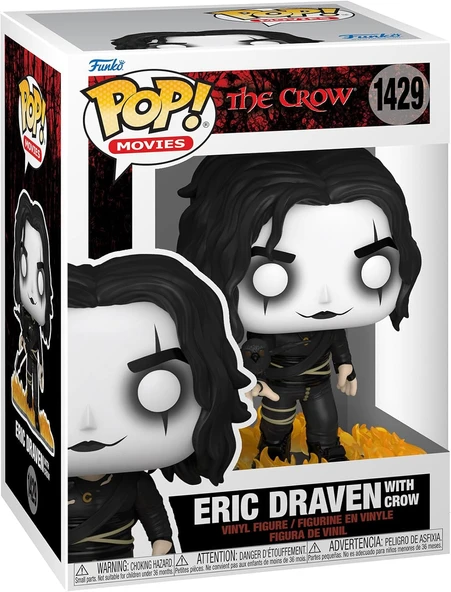 Funko Pop Movies: The Crow- Eric W/Crow Figür ürün görseli 1