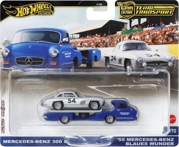 Hot Wheels Premium Car Culture Team Transport Mercedes-Benz 300 Sl / Flf56 - Hrv48 ürün görseli 1