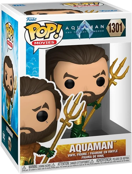 Funko Pop! Filmler: Aquaman Ve Kayıp Krallık - Kahraman Takımında Aquaman ürün görseli 1