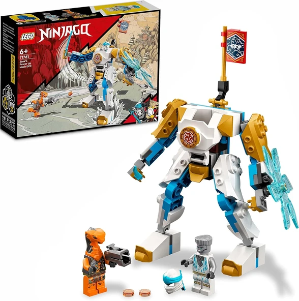 Lego® Ninjago® Zane’In Güçlendirici Robotu Evo 71761-6 Yaş Ve Üzeri Için Ninja Oyuncağı İçeren Oyunc ürün görseli 1