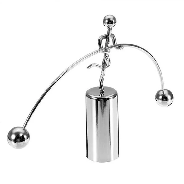 Zhltools Halterci Denge Adam Masa Dekoru - Resim 4