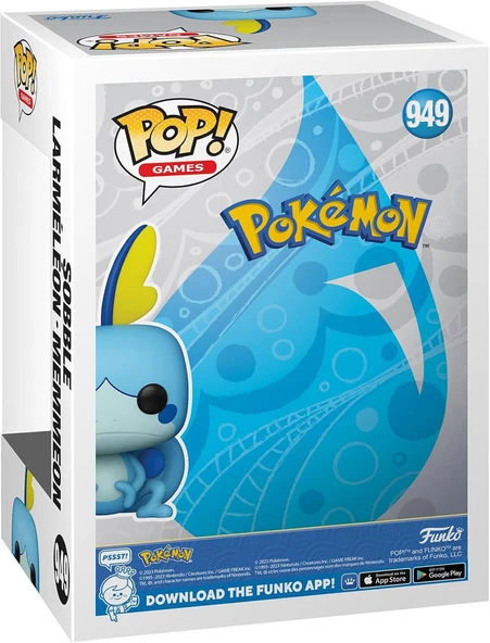 Funko Pop Figür Games: Pokemon- Sobble - Resim 3