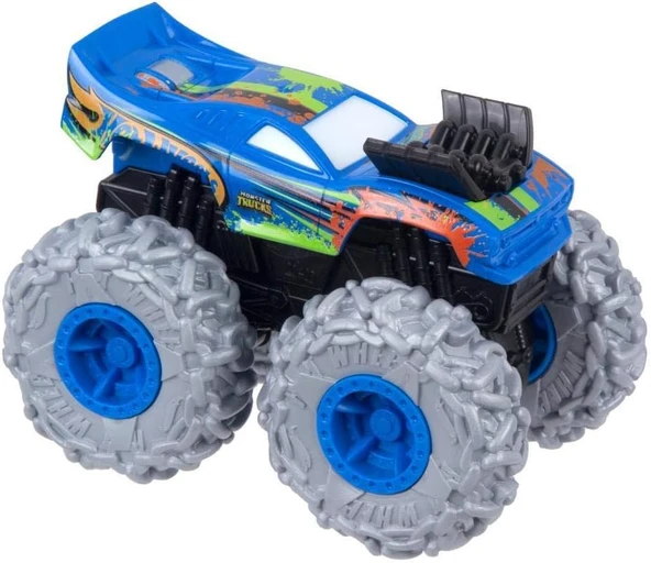 Hot Wheels Monster Trucks 1:43 Çek Bırak Arabalar Gvk37-Gvk40 ürün görseli 1