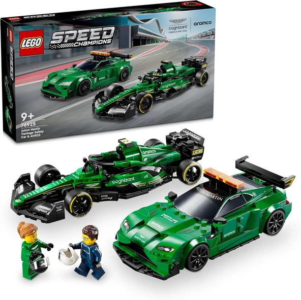 Lego Speed Champions 76925 Aston Martin Vantage Safety Car And Amr23 ürün görseli 1