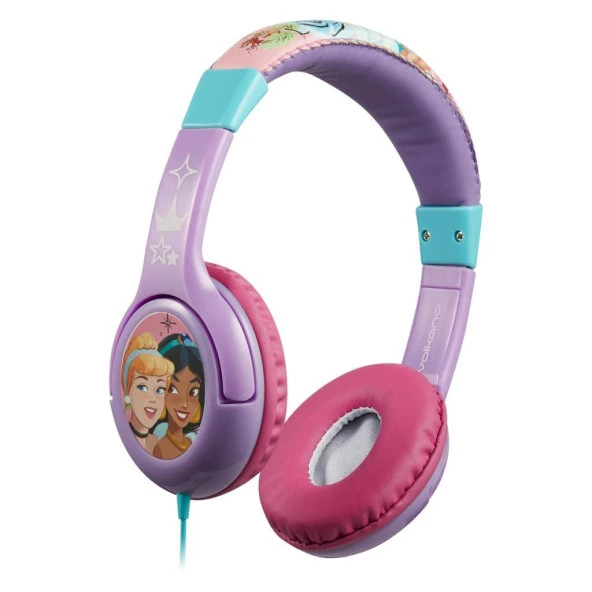 Disney Prensesler Çocuk Kulaklığı Lisanslı DY-10901-PR Jasmine Ariel Cinderella Sindirella Külkedisi Küçük Denizkızı ürün görseli 1