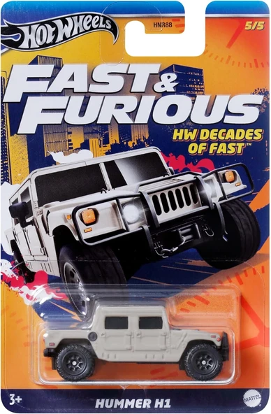 Hot Wheels Fast & Furious Hummer H1 Hrw45 ürün görseli 1