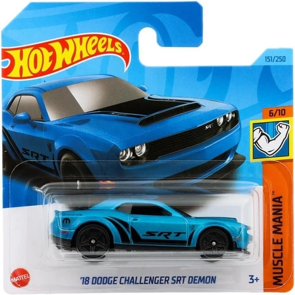 Hot Wheels Tekli Arabalar '18 Dodge Challenger Srt Demon Hkj54 ürün görseli 1