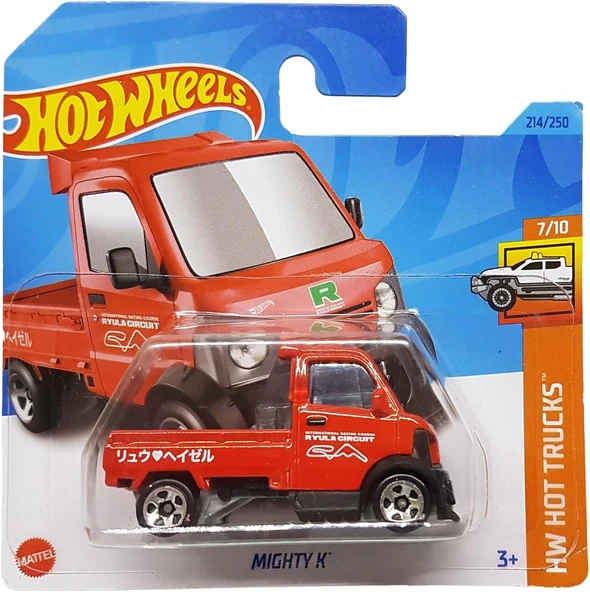 Hot Wheels - Mighty K - Hw Hot Trucks 7/10 - Hkj03 - Short Card - Ryula Circuit - Kırmızı - Mattel 2 ürün görseli 1