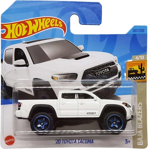 Hot Wheels - ´20 Toyota Tacoma - Baja Blazers 4/10 - Hkg75 - Short Card - Rays - Pickup Truck - Beya ürün görseli 1