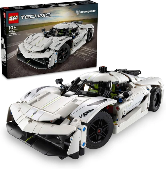 Lego Technic 42184 Koenigsegg Jesko Absolut White Hypercar ürün görseli 1