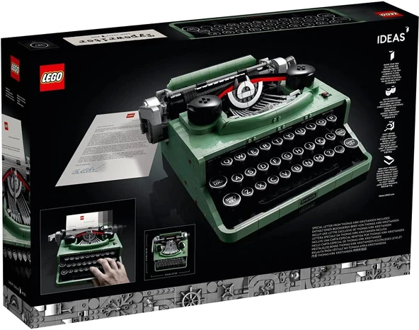 Lego Ideas 21327 Daktilo (2079 Parça) - Resim 3