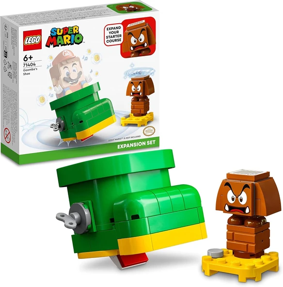Lego® Super Mario™ Goomba’Nın Ayakkabısı Ek Macera Seti 71404-6 Yaş Ve Üzeri Çocuklar Için Koleksiyo ürün görseli 1