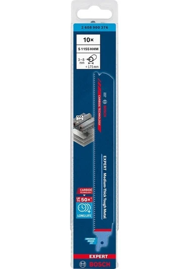 EXPERT Panter Testere MediumThickToughMetal S1155HHM 10'lu ürün görseli 1