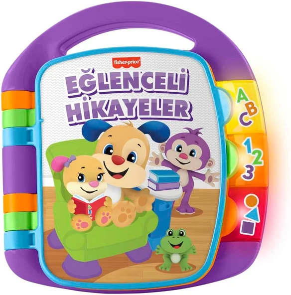 Fisher-Price Eğlen&Öğren Eğitici Hikaye Kitabı (Türkçe), 6 - 36 Aylık, Frc73 ürün görseli 1