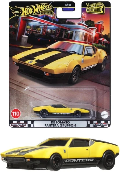 Hot Wheels Boulevard Premium Araçlar Gjt68 - Hrt75 De Tomaso Pantera Gruppo 4 ürün görseli 1