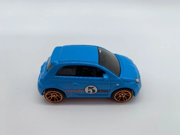 Hot Wheels Tekli Arabalar Fiat 500E Htd03 - Resim 2